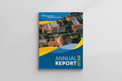 Cover of the 2021-2022 annual report